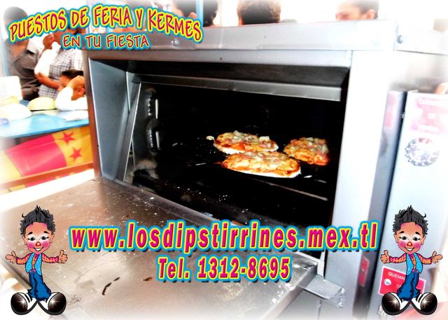 minipizzas hechas en tu fiesta