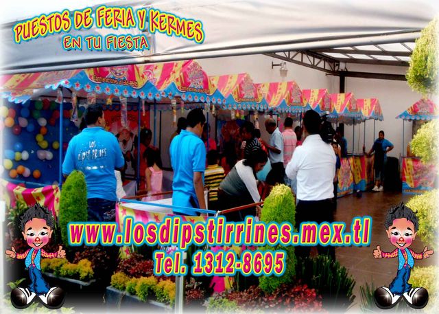 Nuestros puestos haran que tu evento se vea espectacular