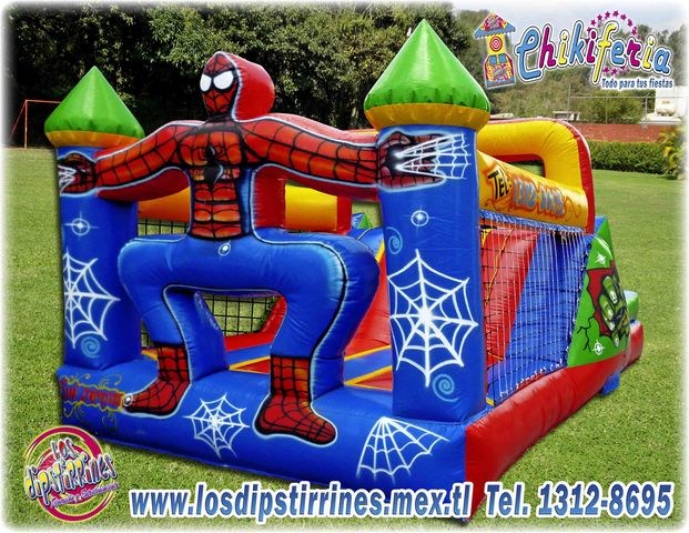 1 HOMBRE ARAÑA CON ESCALADORA  3.5M X 5.5M